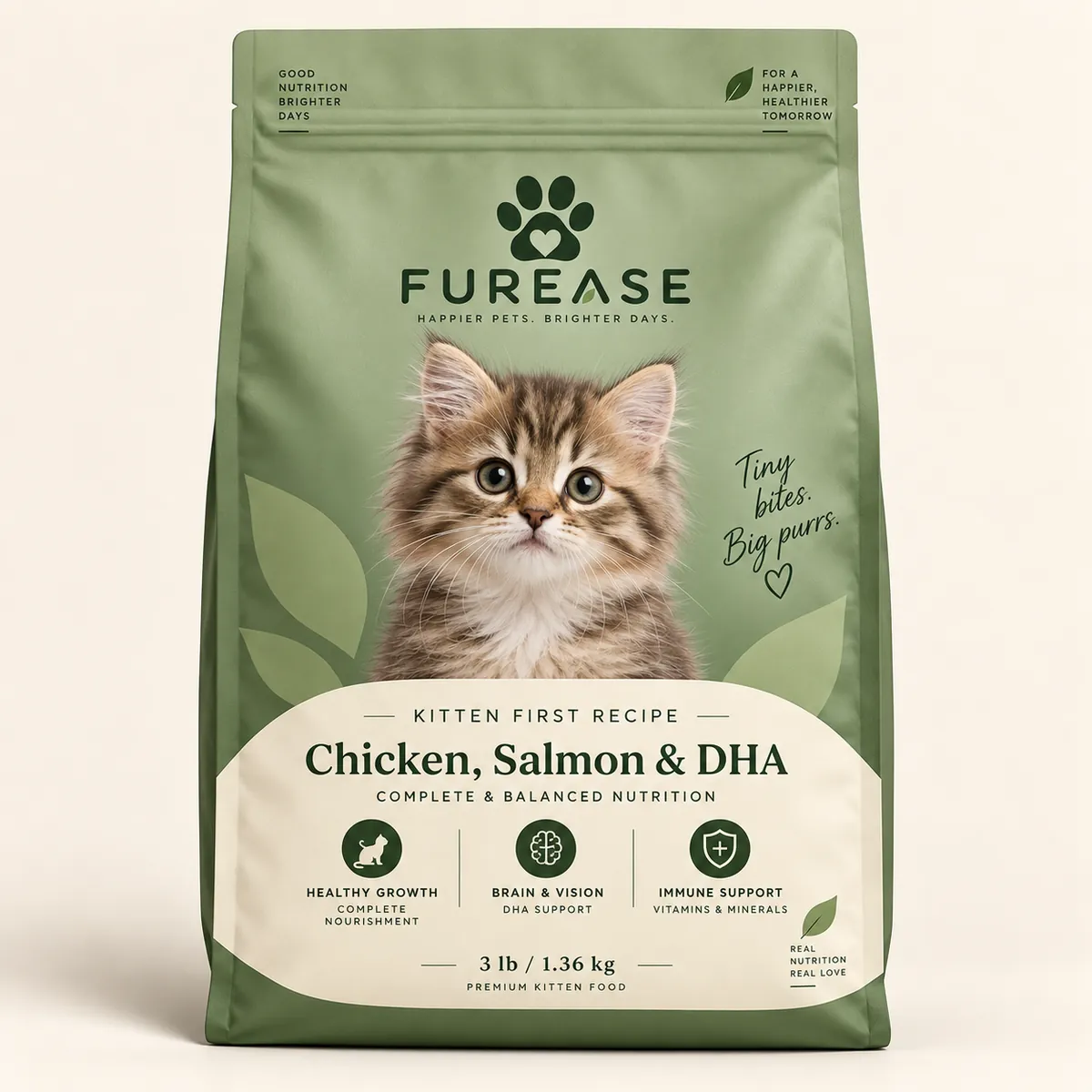 Kitten Chicken, Salmon & DHA