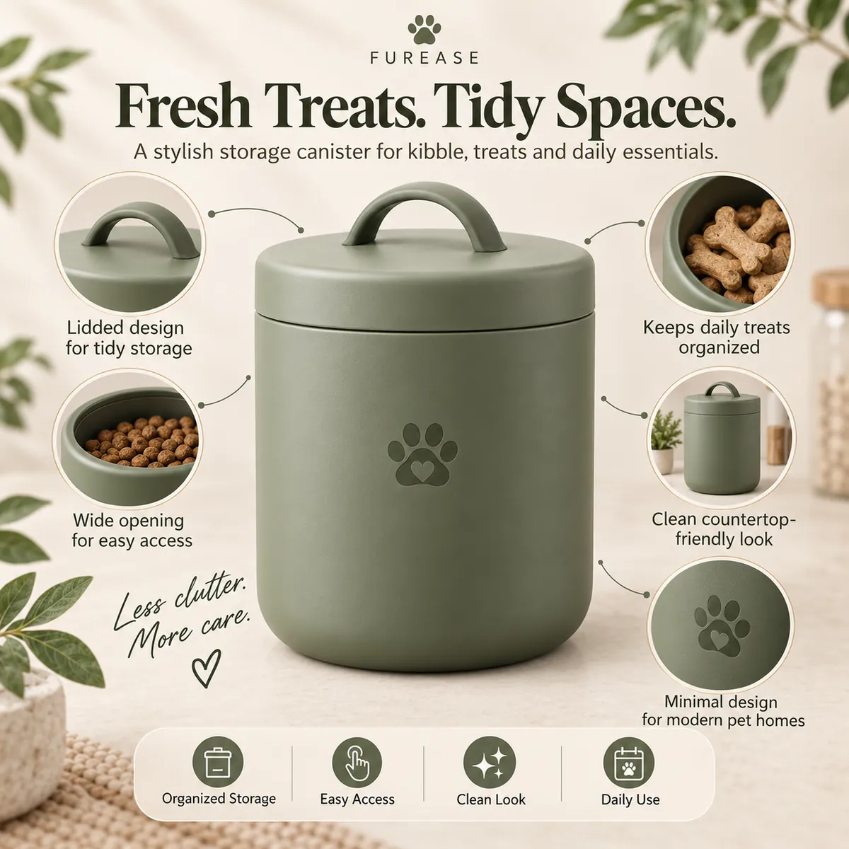 Treat Canister detailed infographic
