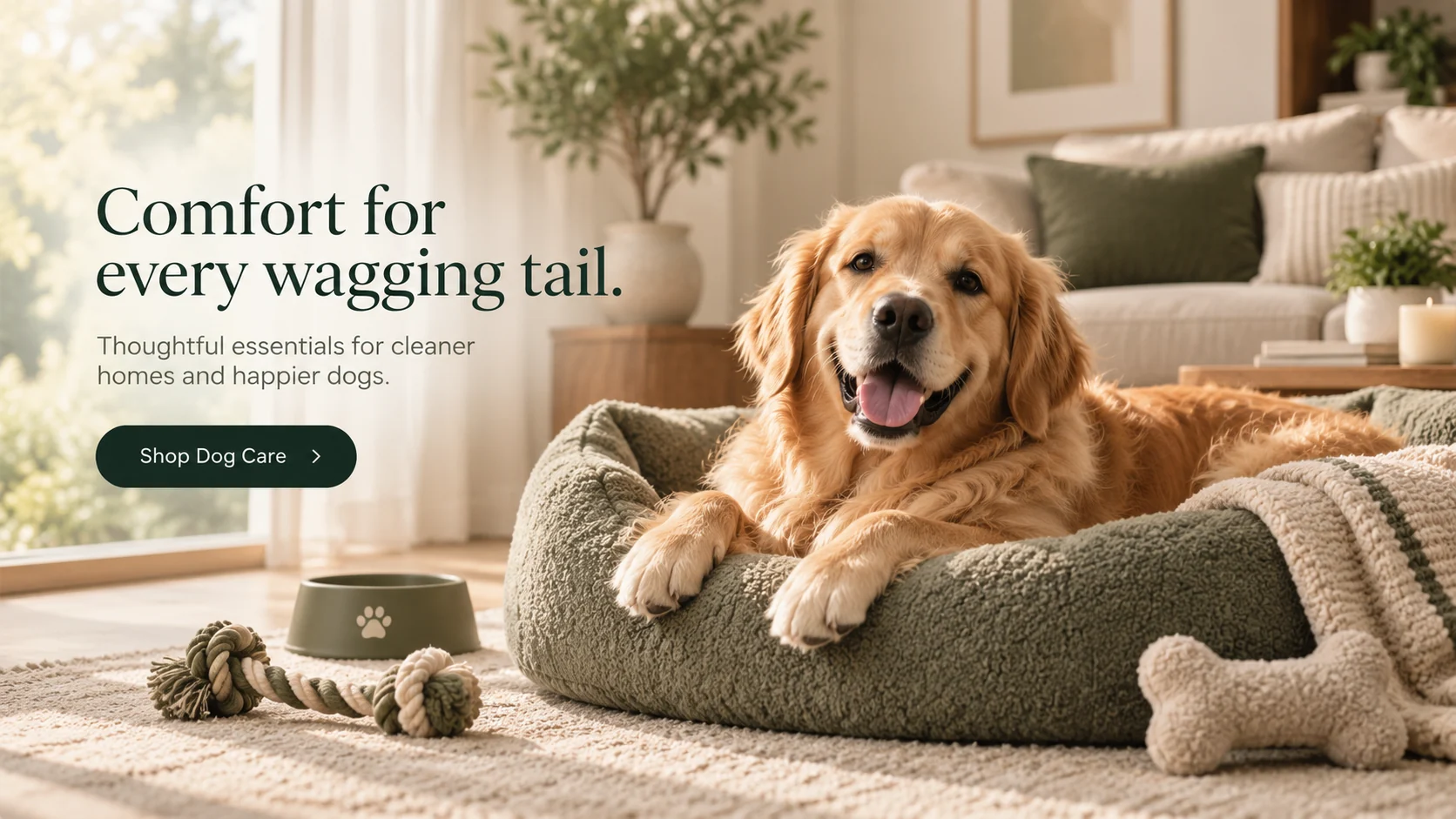 Featured FurEase essentials for dogs and everyday shopping
