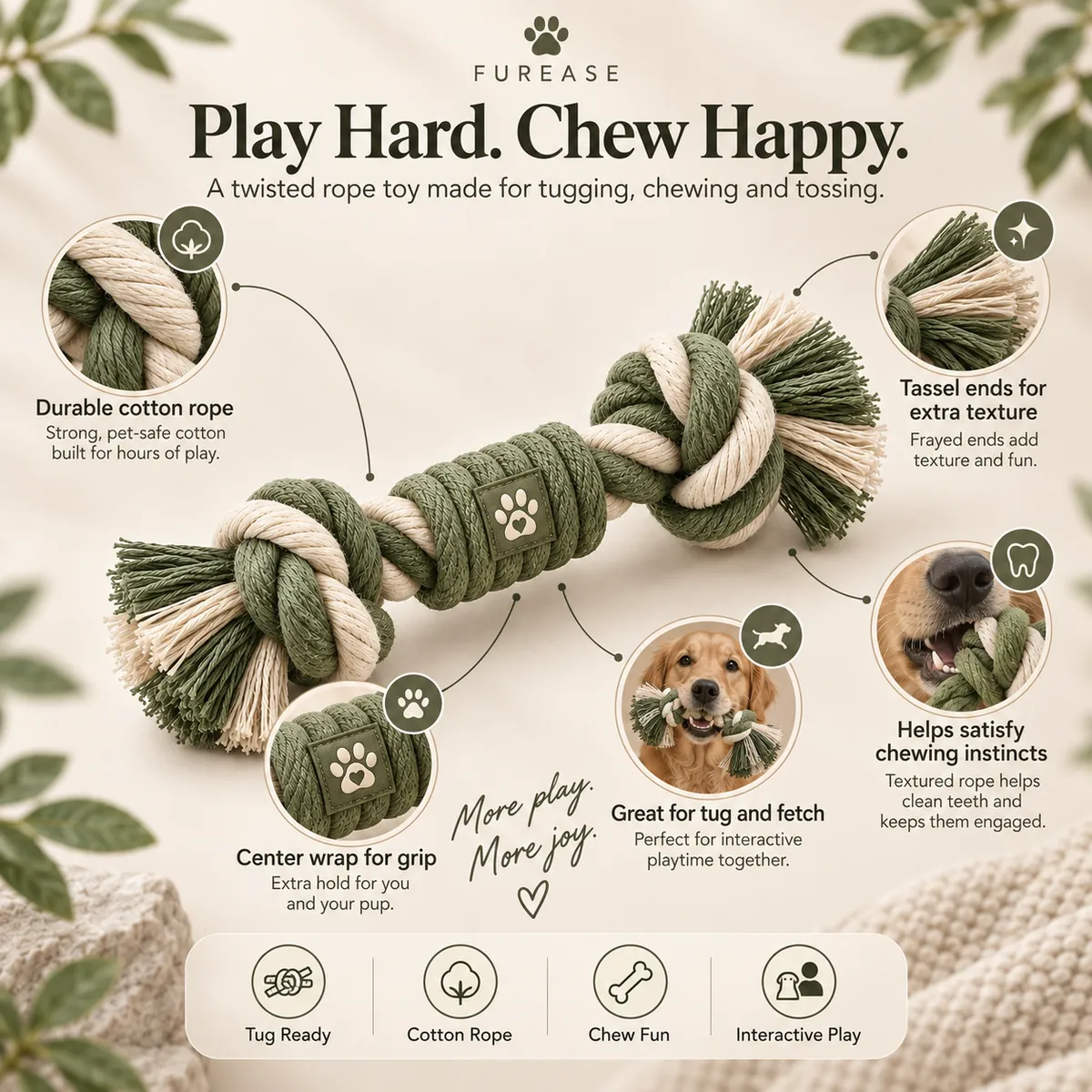Braided Rope Bone detailed infographic